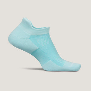 Feetures High Performance Now Show Tab  Max Cushion Sock - Sea Glass