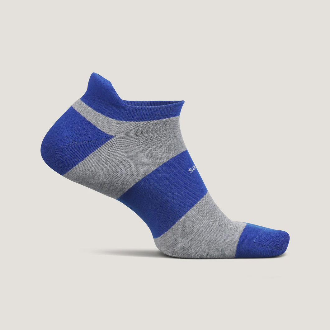 Feetures High Performance Max Cushion No Show Tab - Boost Blue