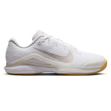 Nike Women's Zoom Vapor 12 - White/Lite Orewood Brown FV5554-103 FV5554-10