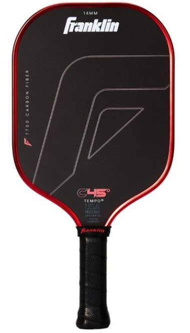 Franklin C45 Carbon Fiber Pickleball Paddle - Tempo 14mm