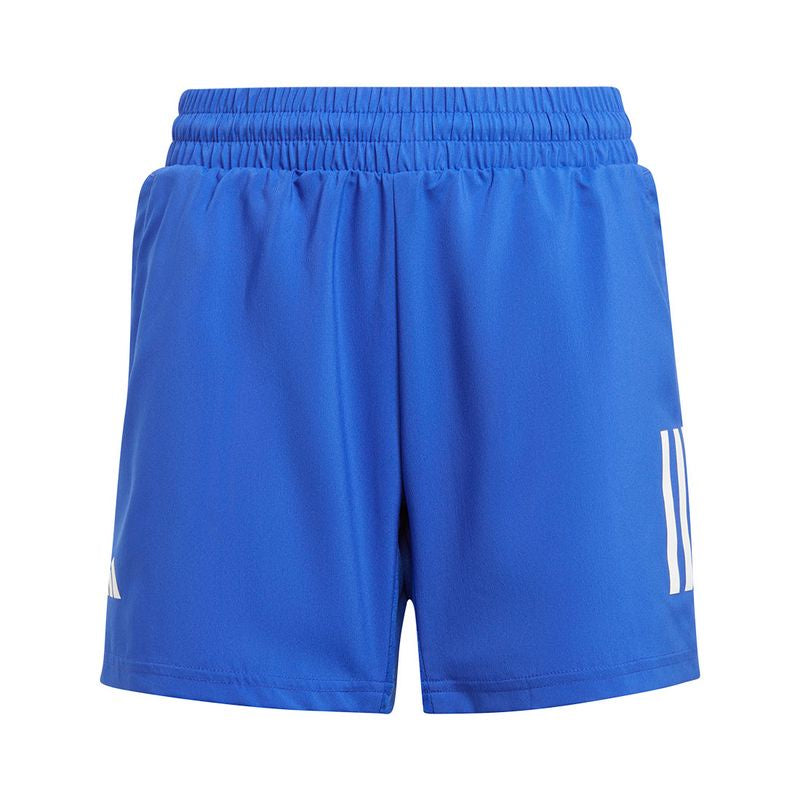 Adidas Boys Club 3-Stripe Tennis Shorts Blue IM5501 – All About