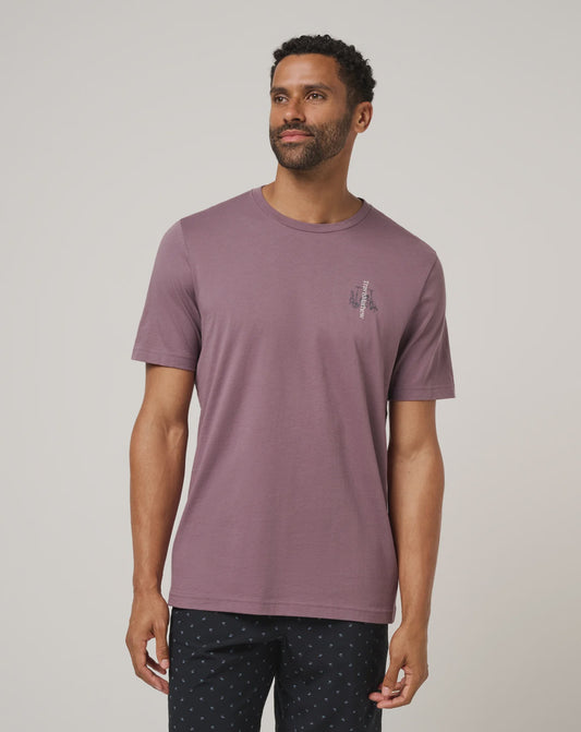 Travis Mathew Men's No Itinerary Tee - Moonscape