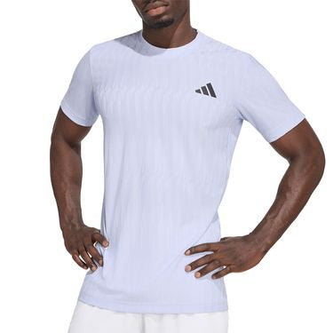 Adidas Men's  Freelift Crew Tee  KW9690  Violet Tone