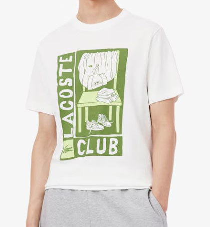 Lacoste Men's Printed Sport T-shirt- TH1773 51 001