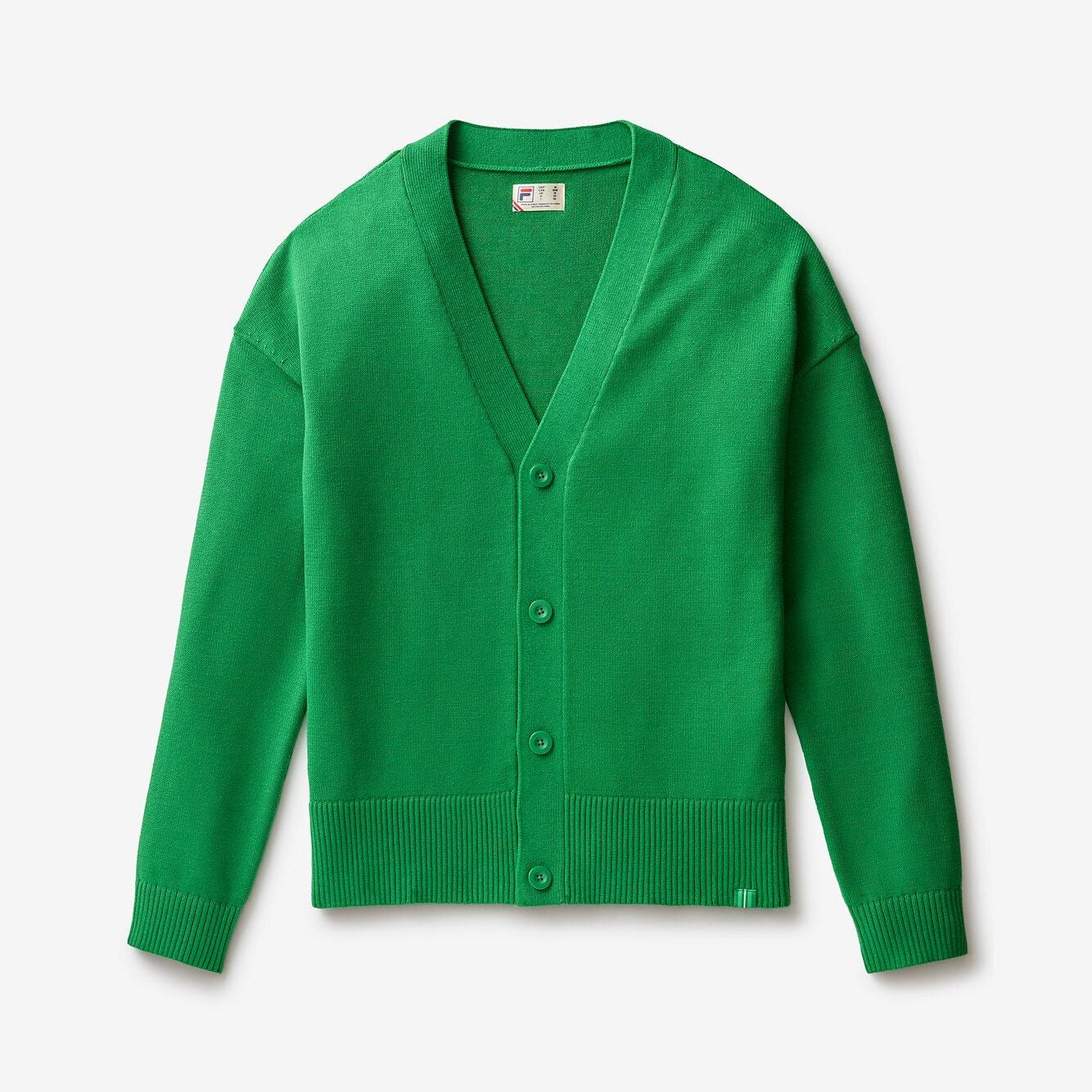 Fila Baseline Cardigan - Amazon Green – All About Tennis