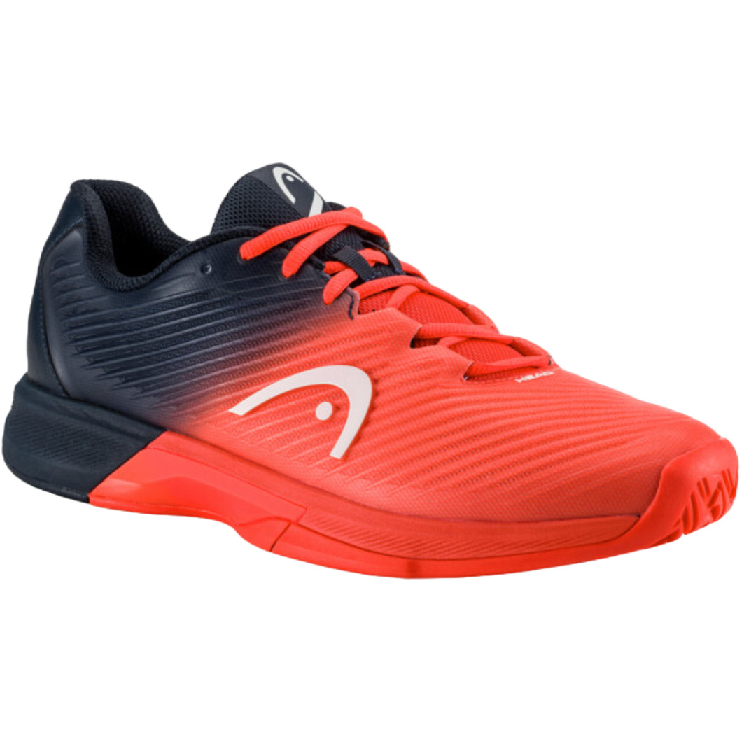 Head Men's Revolt Pro 4.0 Tennis Shoes - Blueberry/Fiery Coral