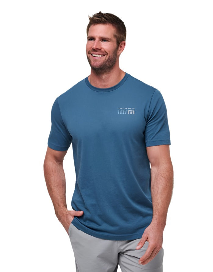 Travis Mathew Best Behavior Tee - Dark Teal