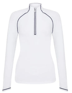 Penguin Women's Solid Sun Protection Performance Shirt - White