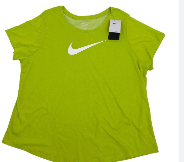 kids Nike trainer Short Sleeve Shirt - Yellow