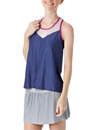 Lucky in Love Shimmer Tie  Tank - CX057-460