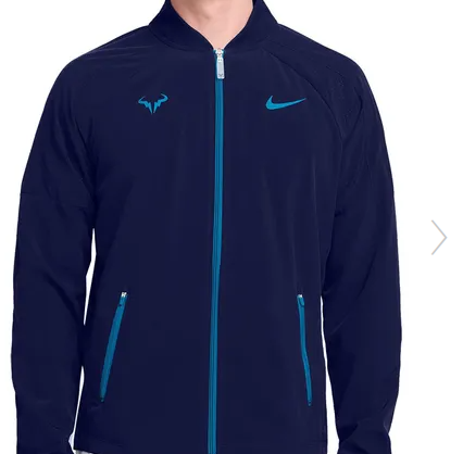 NIKE Rafael Nadal トラックジャケット Rafa Nadal Equipment Men's Jacket NIKE Rafael Nadal トラックジャケット Rafa Nadal Equipment Men's Jacket