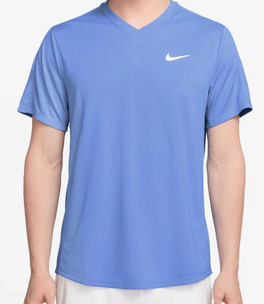 Men`s Court Dri-FIT Victory Tennis Top - Blue