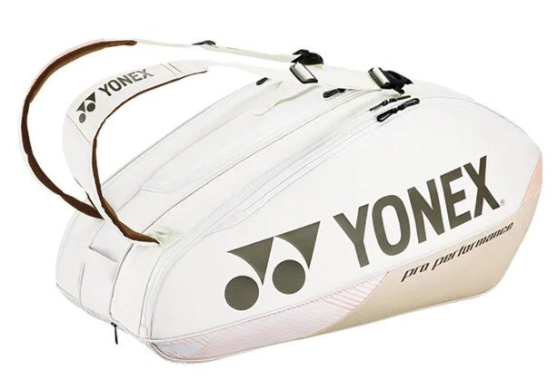 YONEX  Pro Racquet 6pk Tennis Bag - Sand Beige