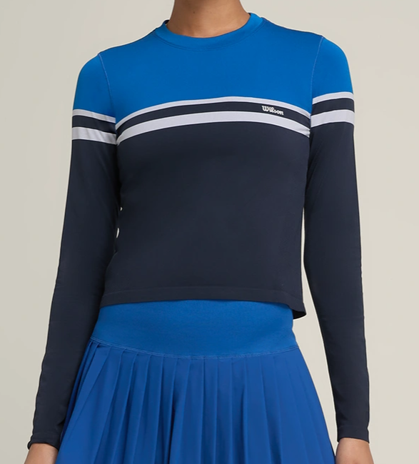 Wilson Brooklyn Long-Sleeve Tee - Navy