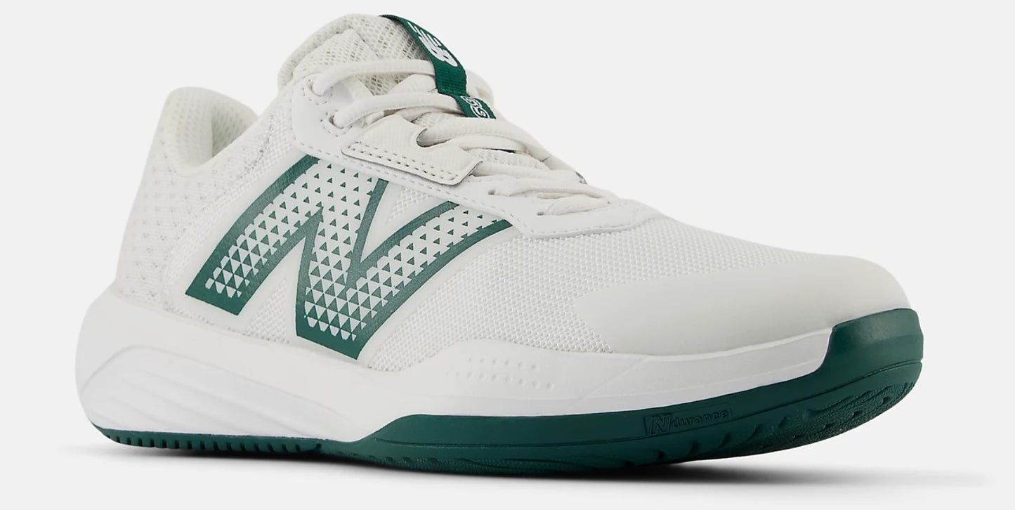 New Balance Women's 696v6 Tennis Shoes - White/Green (SIZE 5.5 ONLY)