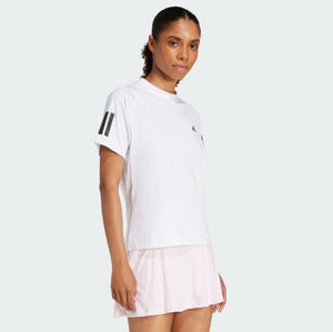 Adidas Women's Club 3-Stripe Tee- JN7094