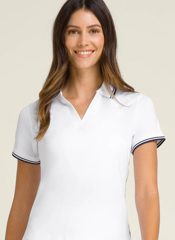 Wilson Women's Club Polo - White WW00306411