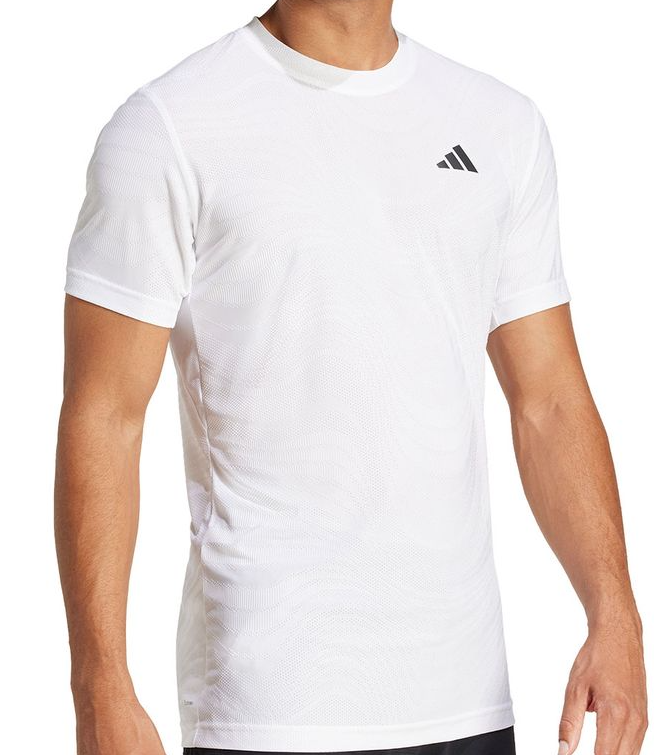 Adidas Men's Freelift Tee Shirt Pro - White