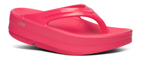 Women's Oofos OOmega OOlala Sandal - Neon Berry