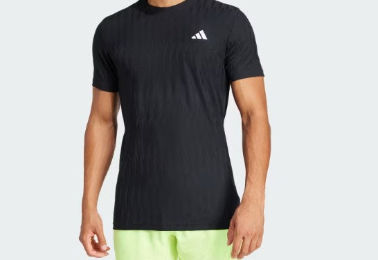 Tennis Climacool+ AIRCHILL FreeLift Tee- Black