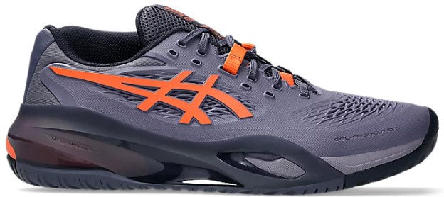 Asics Men's Gel-Resolution X wide - Greyish Pruple/Nova Orange