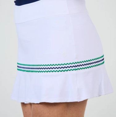 Sofibella Women's 14" Skors- 2301 WHT