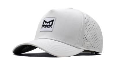 Melin Hydro Odyssey Stacked  Hat - White