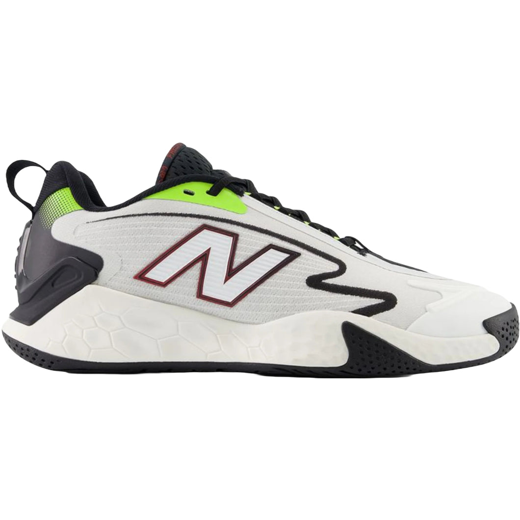 New Balance Men's Fresh Foam X CT Rally Tennis Shoes -  White/Red (2E-Width) (SIZE 11.5 ONLY)