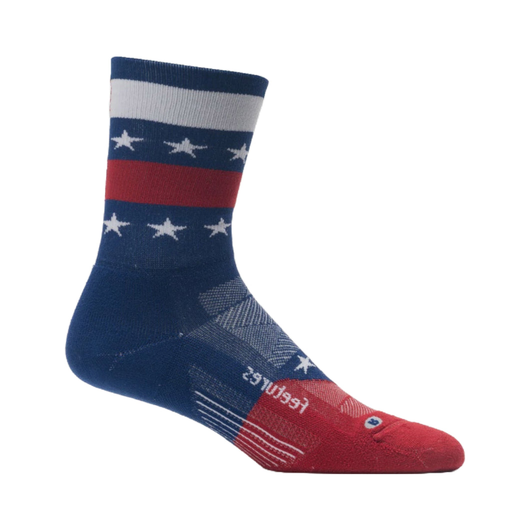 Feetures Elite USA Mini Crew Socks