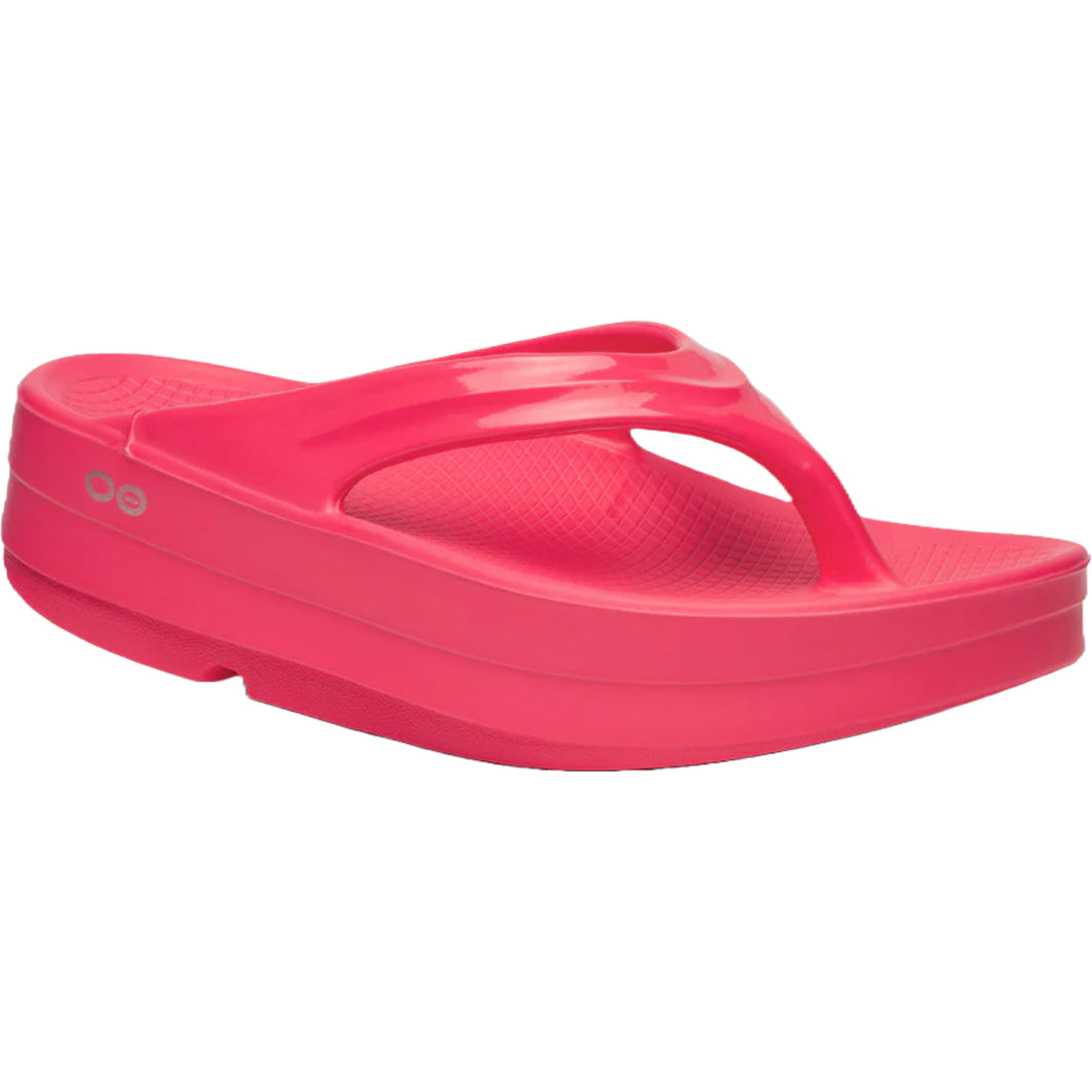 Oofos OOmega OOlala Sandal - Neon Berry