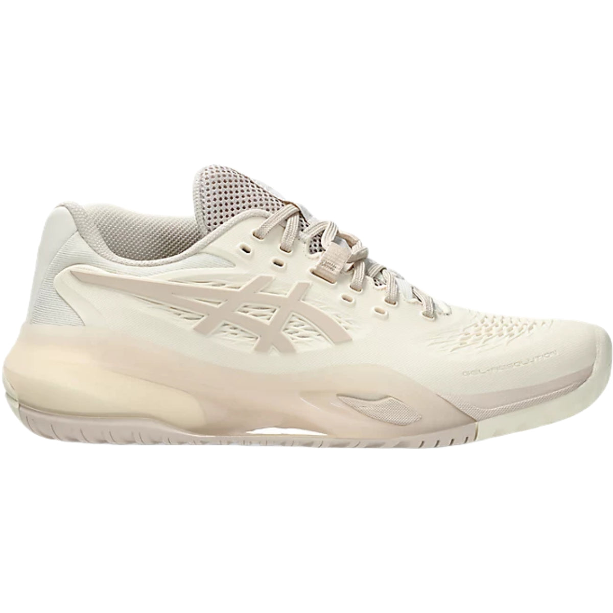Asics Women's Resolution X 1042A279-101 Cream/Mineral Beige