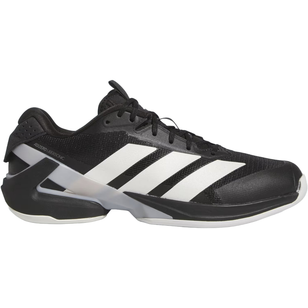 Adidas Men's Ubersonic 5 Tennis Shoes - Black/Silver IH2556