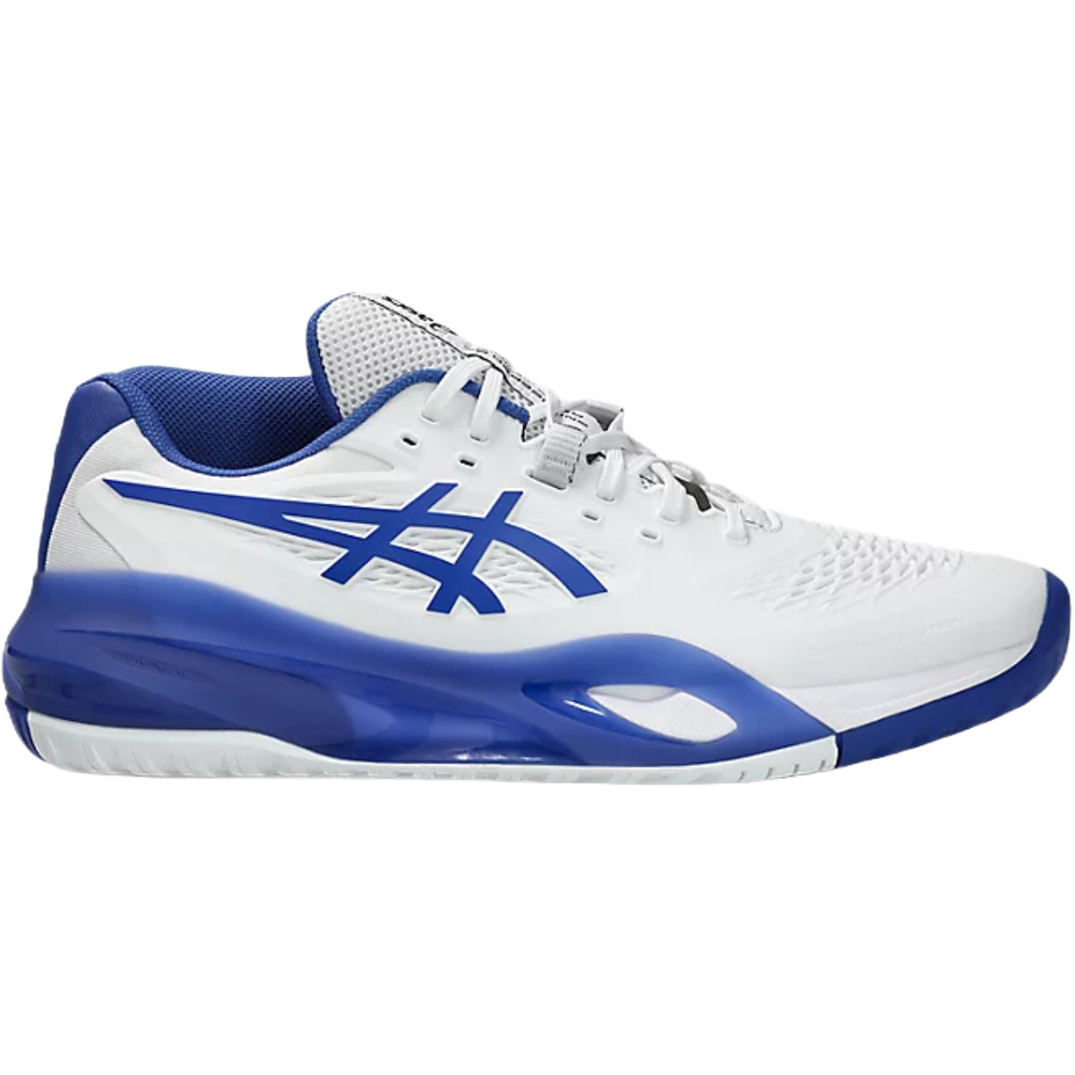 Asics Men's  Gel Resolution X 1041A481- 101 White/Coblat Blue