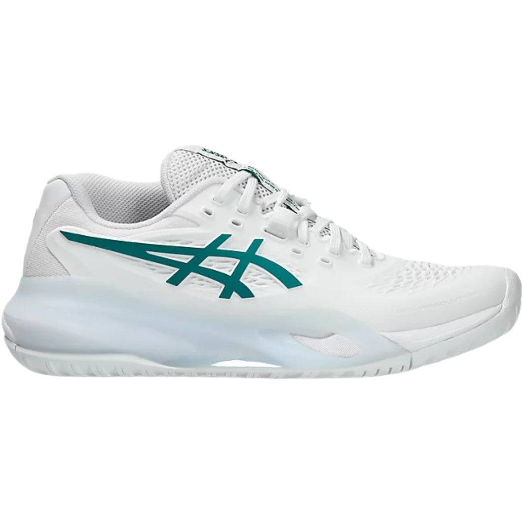 Asics Women's Gel Resolution X Tennis Shoes - 1042A279-103  White/Picth Green