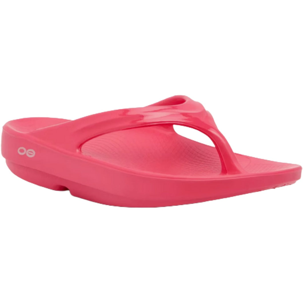 OOFOS Women's OOlala Sandal - Neon Berry