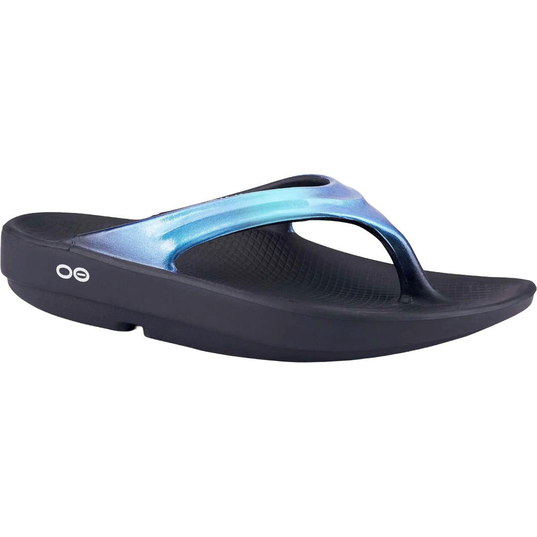 OOfos Women's OOlala Luxe Sandal - Atlantis