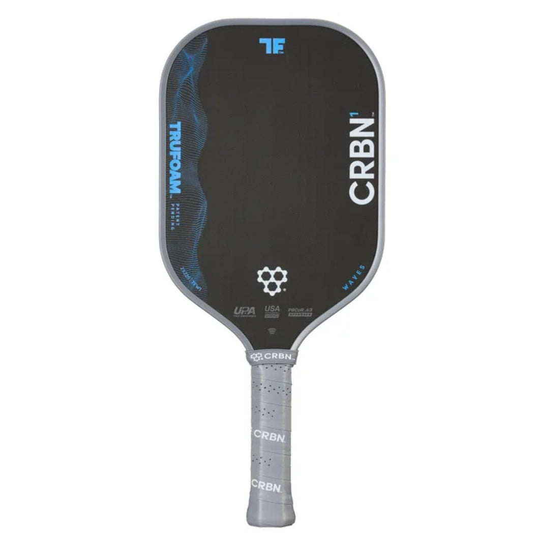 CRBN 1 TruFoam Wave Pickleball Paddle (Elongated, Long Handle)