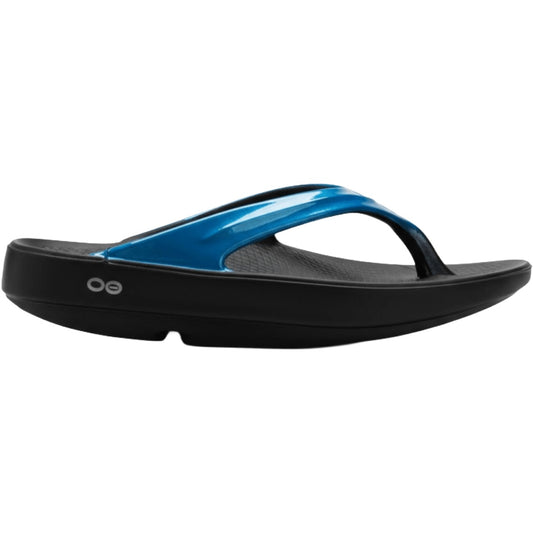 Oofos OoLaLa Luxe Womens Recovery Sandal - Iris Blue
