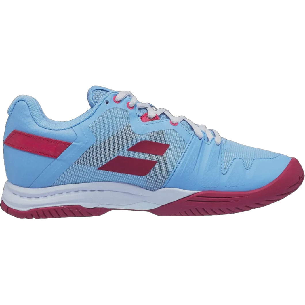 Babolat Women's SFX 3 All Court  Tennis Shoes - Clearwater/Cherry