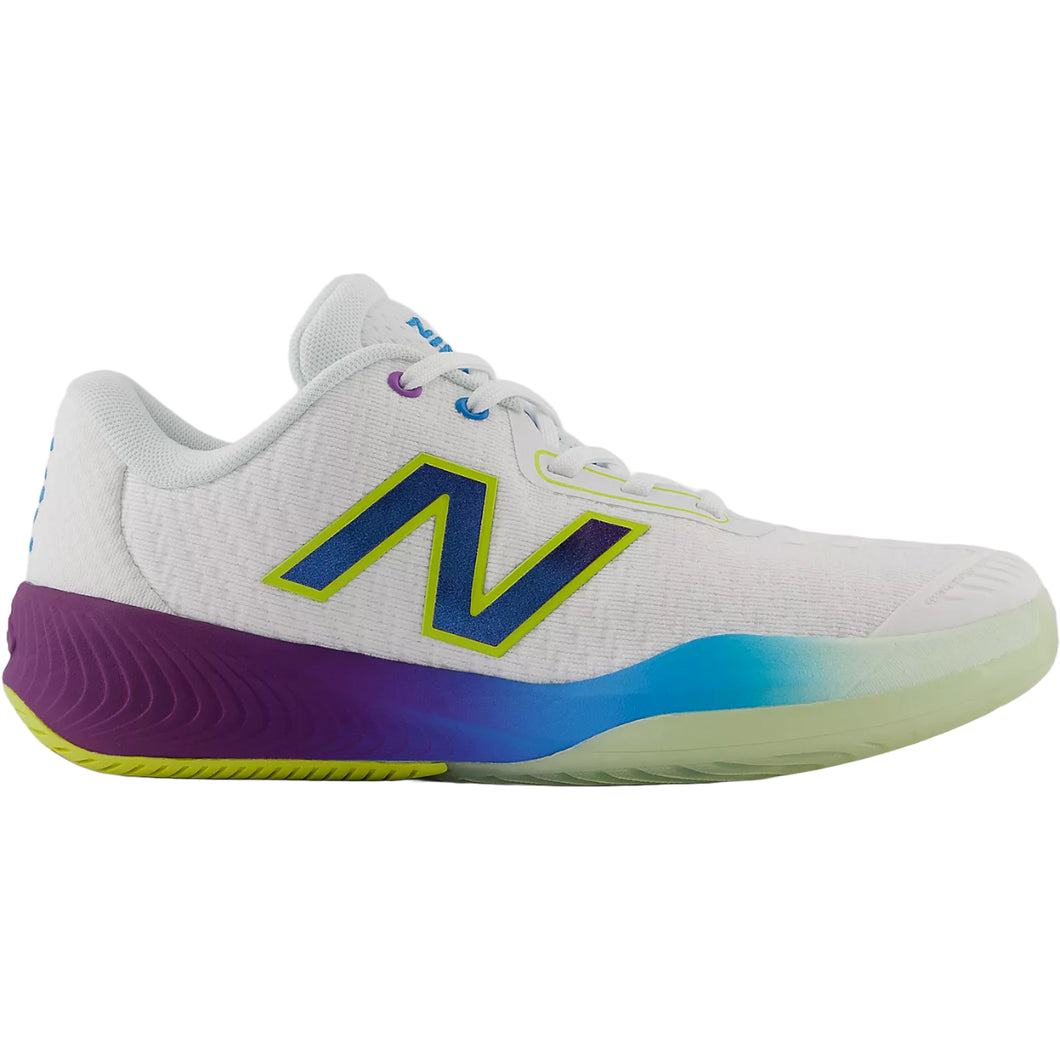 New Balance Women's Fuel Cell 996v5 Tennis Shoes - White/Purple