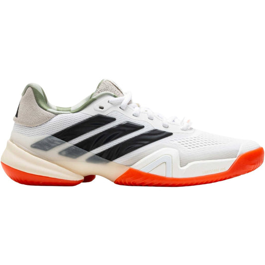 Adidas Men's Barricade 14 Tennis Shoes- Cloud White / Carbon / Wonder White: KK3834