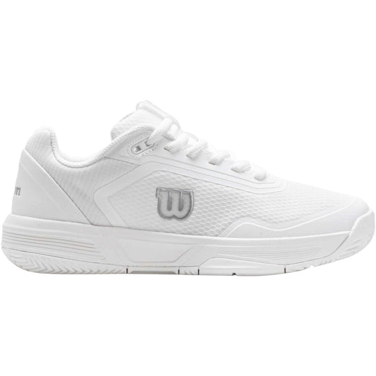 Wilson Women's CourtGlide Tennis Shoes - WRS339800 White/White/Silver