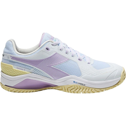 Diadora Women's Blushield Tornoe W AG Tennis Shoes - C6657