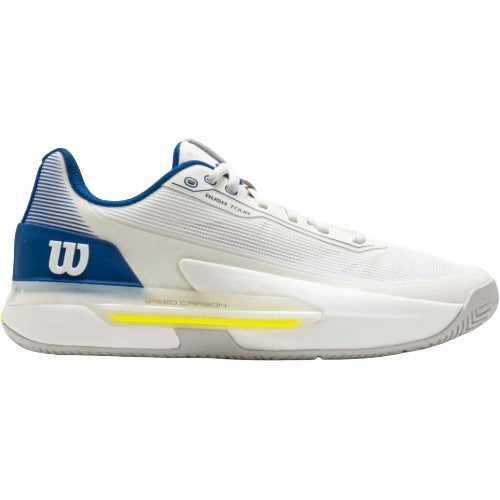 Wilson Rush Tour 5 Mens Tennis Shoe WRS337220 White/Deja Vu Blue/Lunar Rock