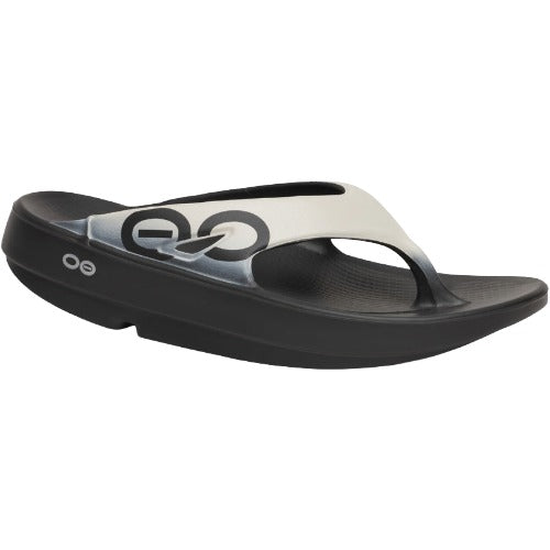 Oofos OOriginal Sport Unisex Sandal - Chalk/Black