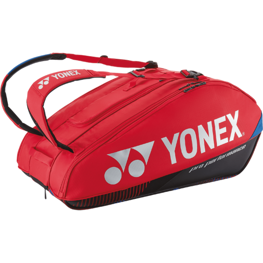 Yonex 2026 V-Core 9 Pk Tennis Bag - Scarlet