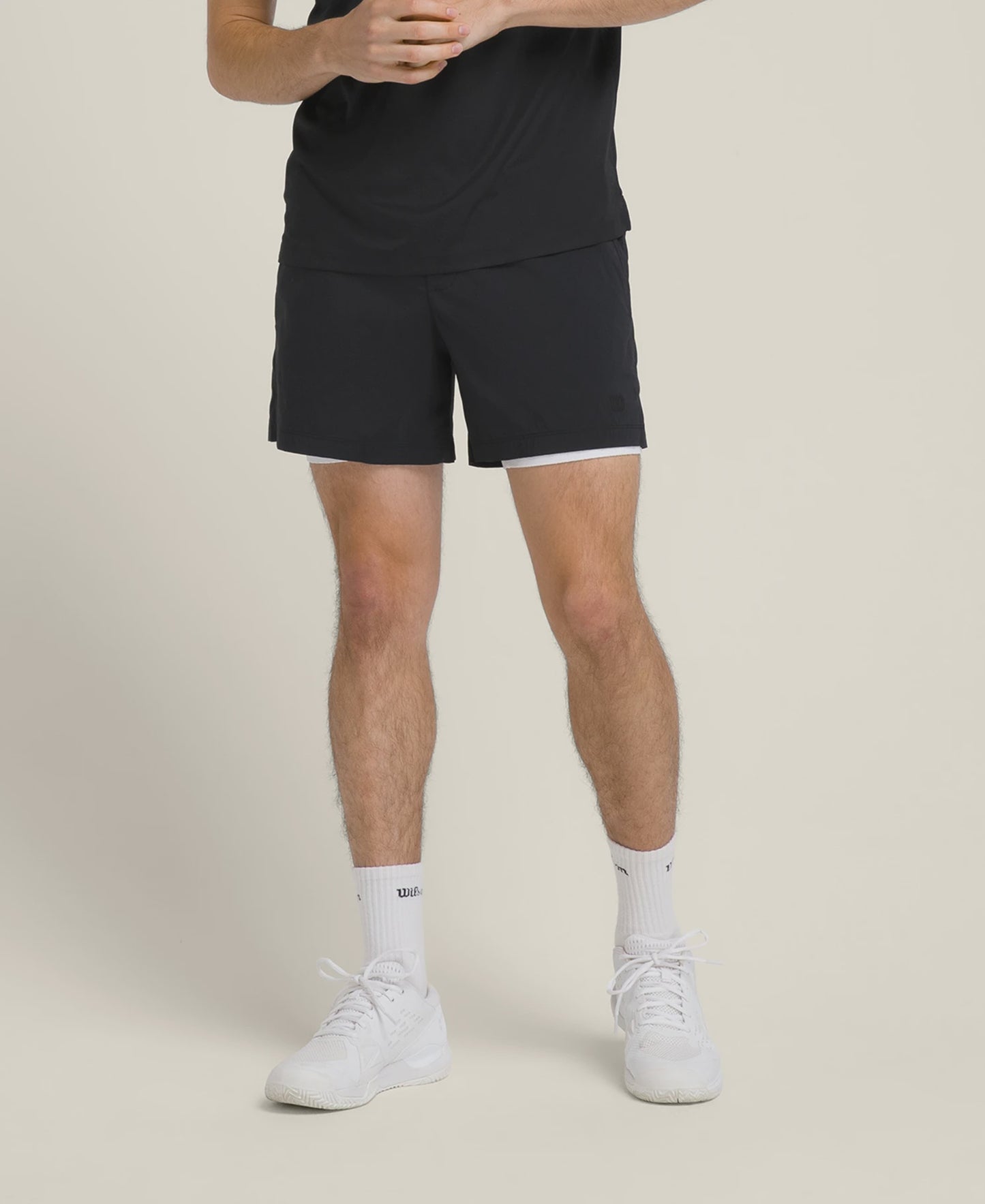 Wilson Men's Volley 6" Short Black WM00008431