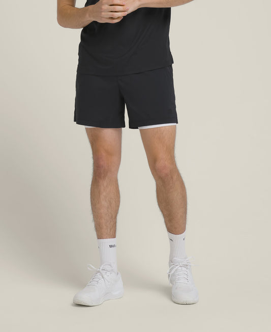 Wilson Men's Volley 6" Short Black WM00008431