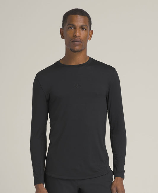Wilson Men's Everyday Performance LS Tee- Black WM00220531