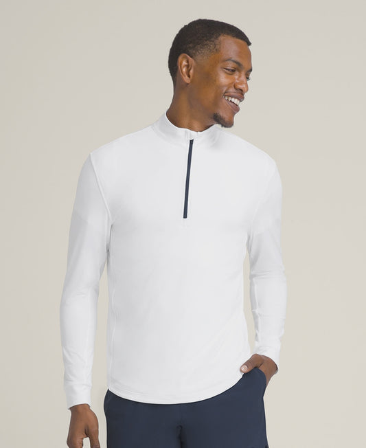 Wilson Men's Everyday Performance Half-Zip - Bright White WM00305531